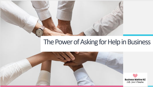 The Power of asking for help in your business