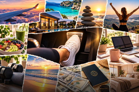Press the pedal on your Vision Board!